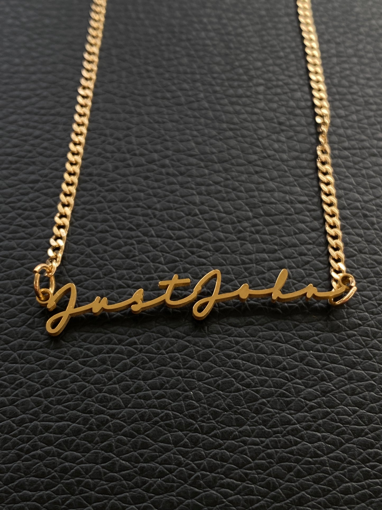 Nameplate Necklace