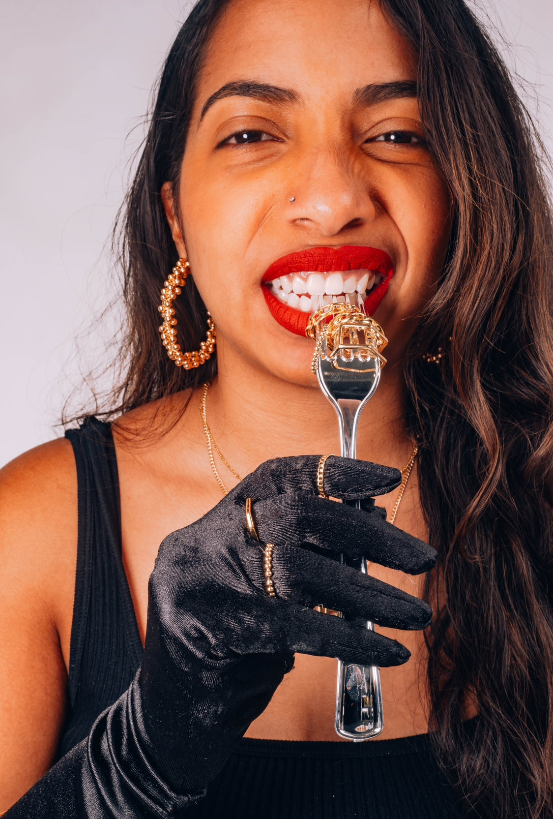 Sparkle Hoop Earrings
