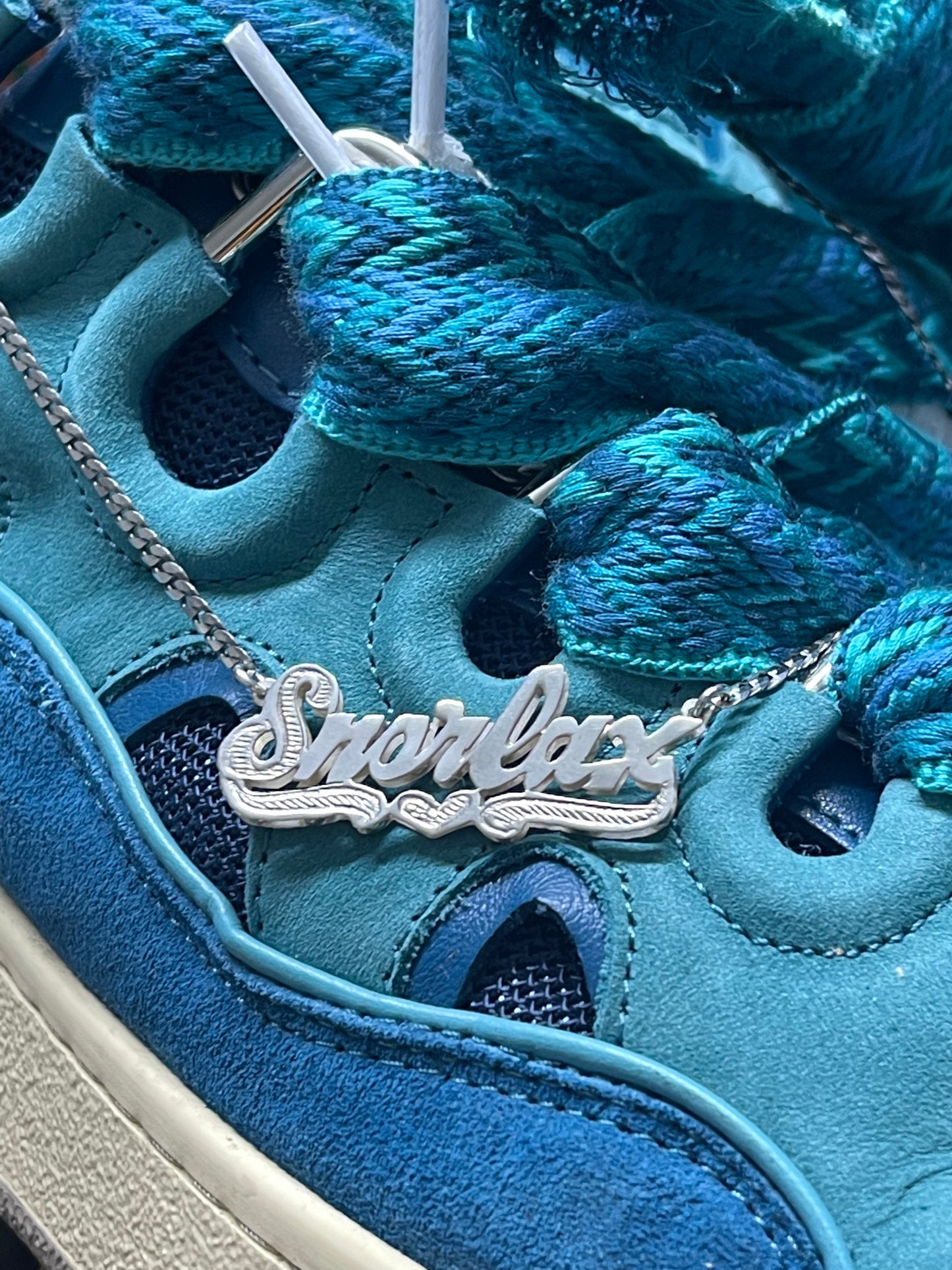 Double Nameplate Necklace