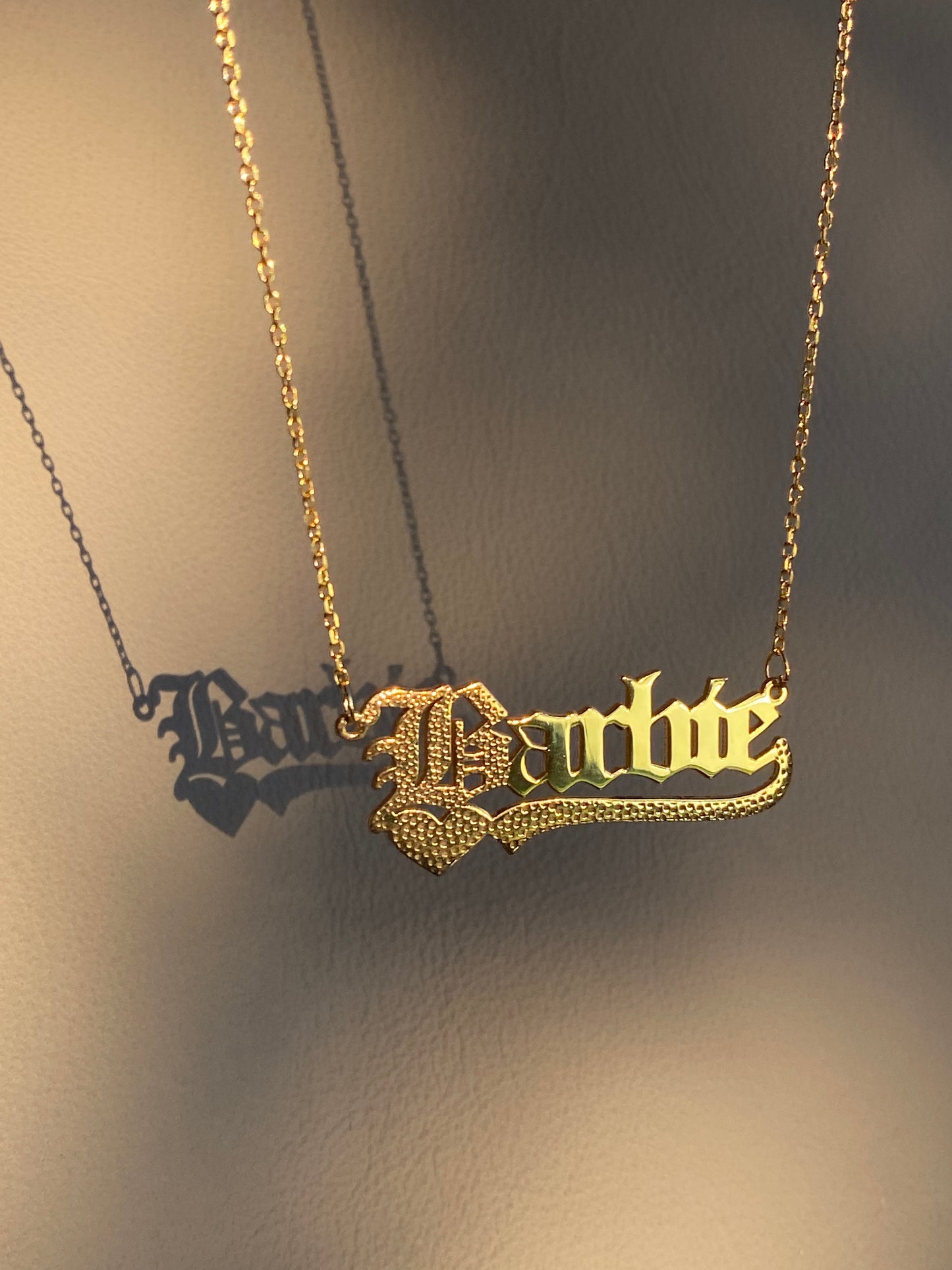 Nameplate Necklace