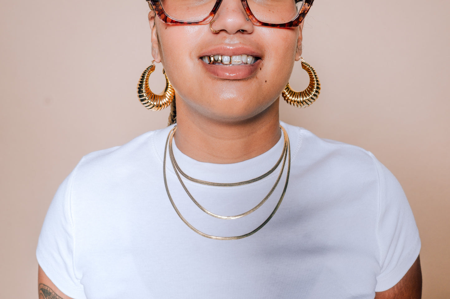 Chonga Hoop Earrings