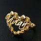 Custom Heart Double Ring