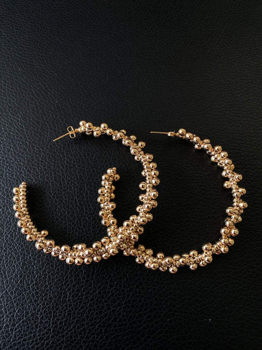 Sparkle Hoop Earrings