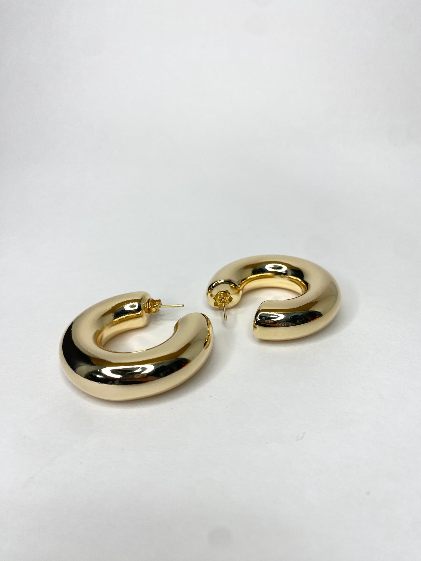 Chunky Hoop Earrings