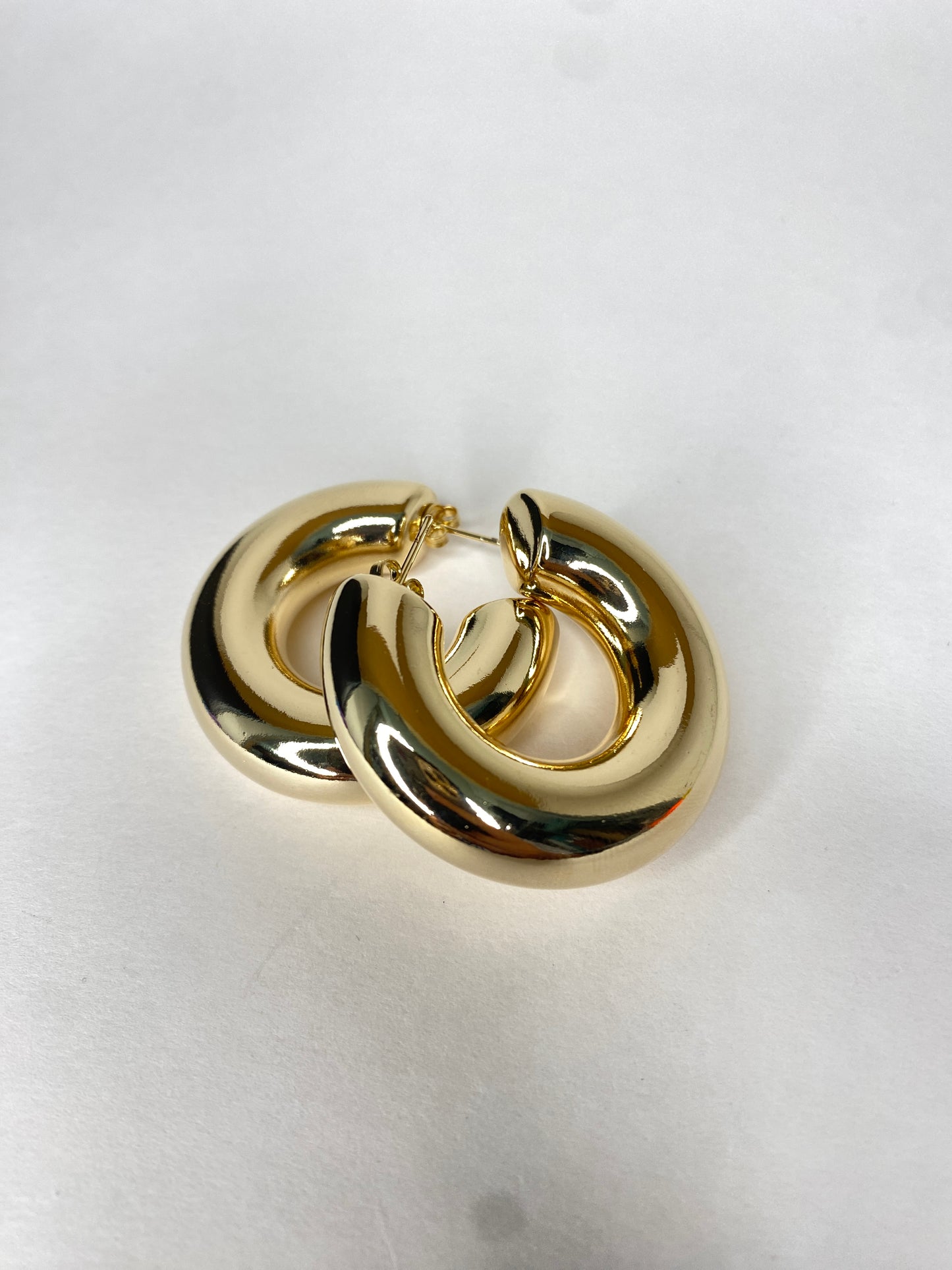 Chunky Hoop Earrings