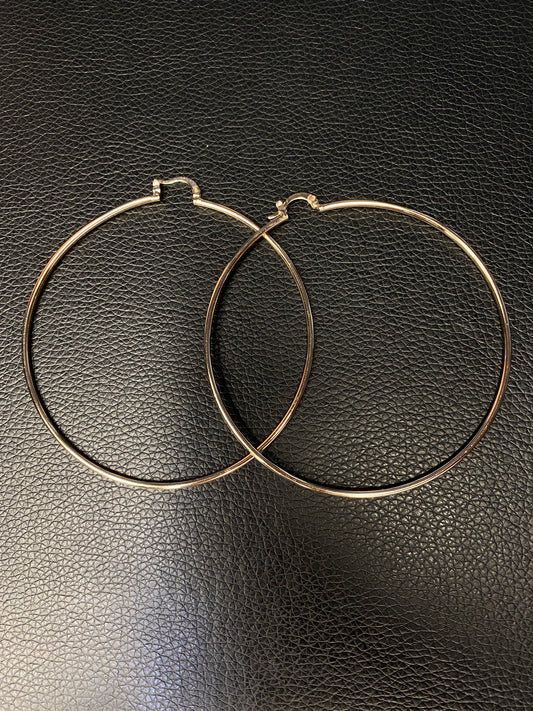 X- Large Hoop Earrings