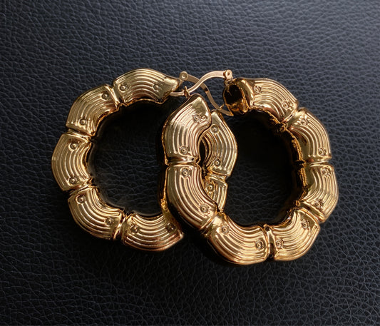 Tierra Hoop Earrings