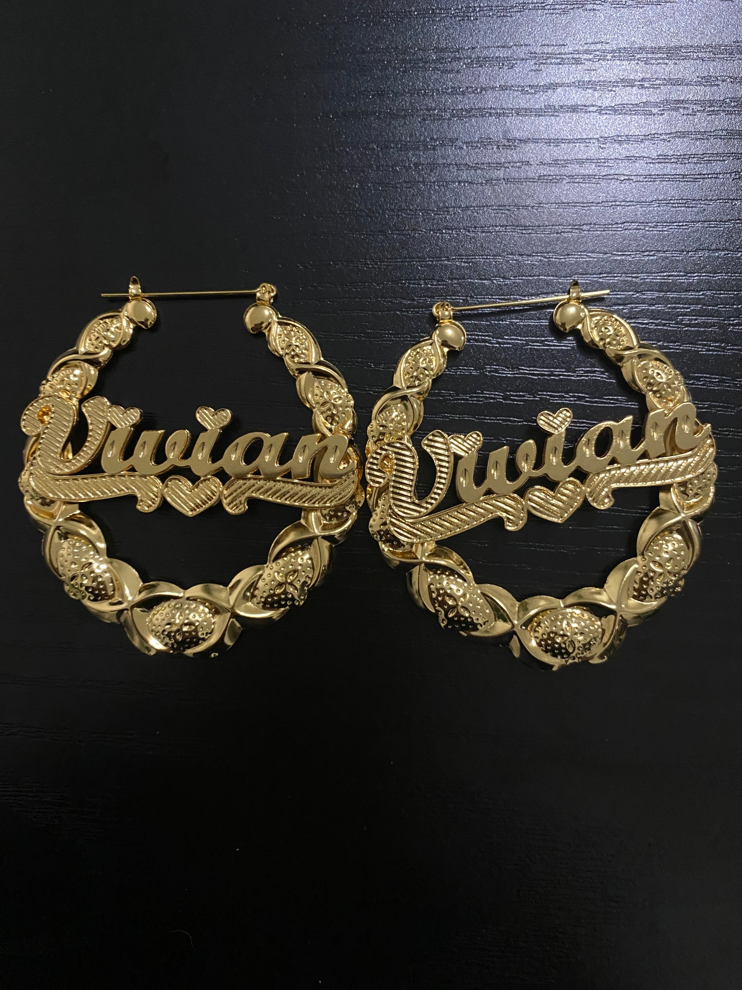 Door Knocker Hoop Earrings