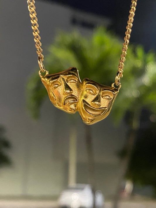 Laugh Now, Cry Later Necklace