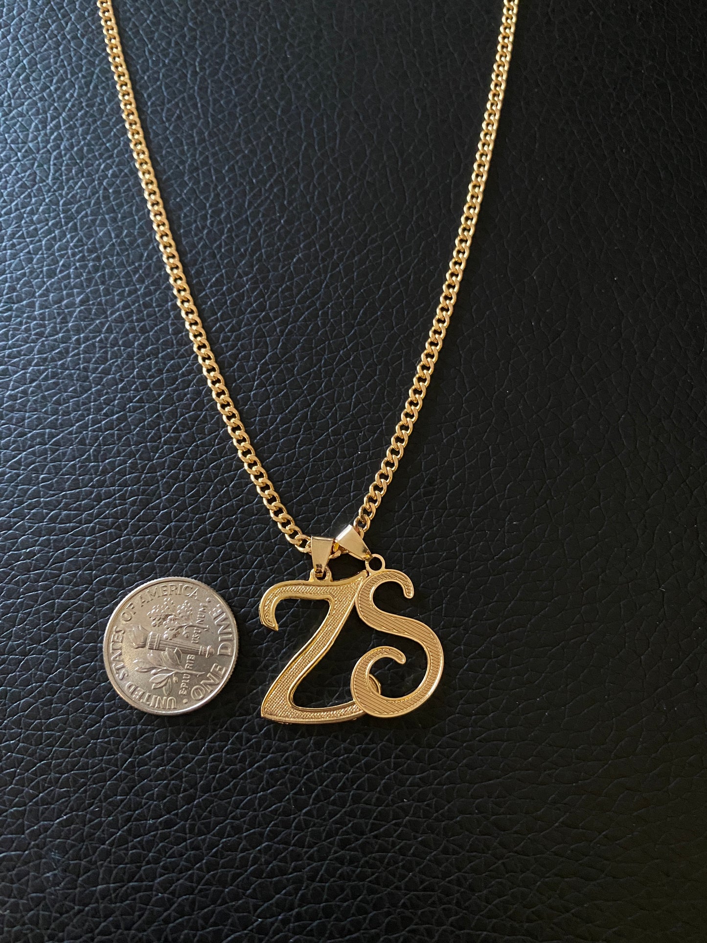 Cursive Initial Necklace