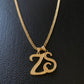 Cursive Initial Necklace