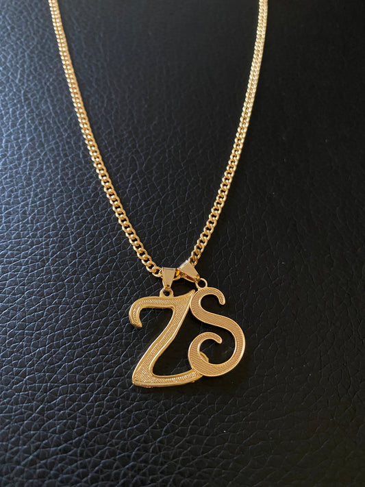 Cursive Initial Necklace
